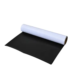0.45mm Water based PET Permanent Flexible Rubber Ferrite Magnet For Industrial Use Bending & Moulding Applications Pintable