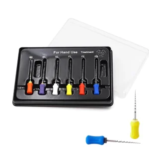 1 Pack 6pcs Dental Root Canal Files Niti Hand Use Endodontic File Rotary Dental Material