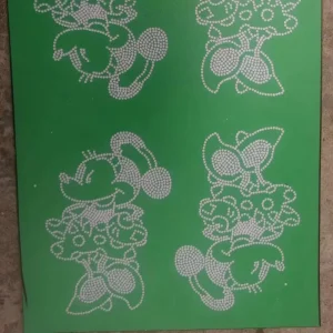 1.3mm-2mm Thickness ABS Rhinestone Stencil Material Rhinestone Template Board
