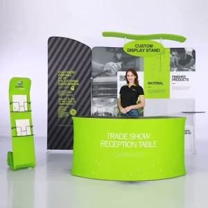 10*10ft Portable Exhibition Stand Aluminum Tool Free Booth Exhibition 3×3 M Display Retractable Exhibition Booth For Trade Show