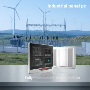 10-21Inch Industrial Touch Screen All-in-One PC Linux/Win Wi-Fi Front USB Dustproof Embedded Wall-mounted Panel PC