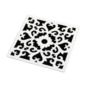 10 Piece Pack of Custom 3D PET Coffee Drawing Stencil Templates for DIY Projects