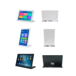 10.1 Inch Portable LCD Wifi Digital Signage Display Tabletop For Restaurants Hotels OEM Supplier Touch Screen