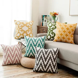 100% Cotton Chinese Cushion Cover for Home Decor