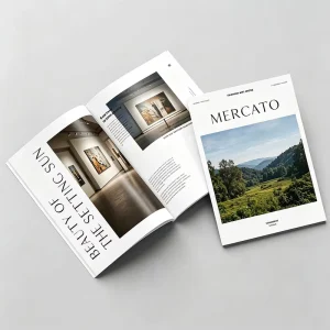 100 Low MOQ Softcover Book Color Inside Printing Magazine Catalog Novel Paperback Book Printing Custom Printing Perfect Binding