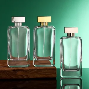 100ml Empty Glass Perfume Bottles 15mm Crimp Neck Vials Cosmetic Refillable Spray Containers