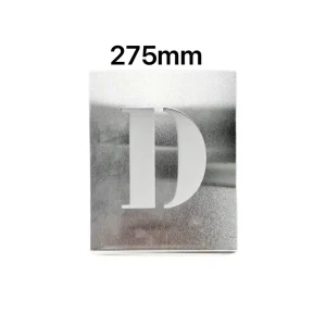 11inch Letter Stencil Logo Set Custom Template Aluminium Alloy Painting on the Wall Floor Metal Stencil