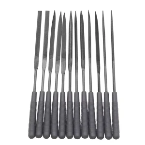 12Pcs 160mm Needle Files Set for Metal Glass Stone Jewelry Wood Carving Craft Woodworking
