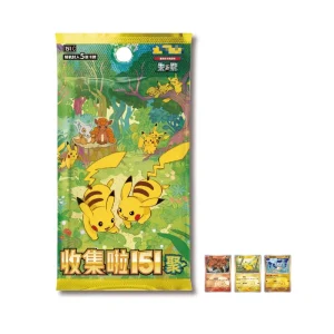 151 Gathering Simplified Chinese Genuine Sealed Booster Box Unopened Rare Flash Holo Collectible Trading Cards Game