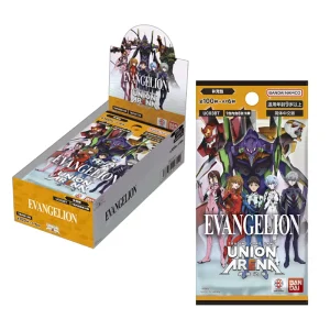 16 Box UNION ARENA Japanese Anime BOOSTER PACK EVANGELION NEW THEATRICAL EDITION Blind Box Collectible Cards Live