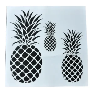18*18 Inch Large Size Reusable Stencils Plastic for Floor Fabric Pillows Furniture