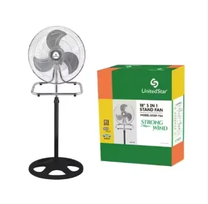 18 Inch Three in One Industrial Electric Floor Fan Household Shaking Head Fan for Hotel Use