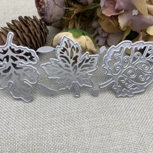 1Pc 3 Leaves Metal Cutting Die Template for DIY Photo Albums Gift Boxes Paper Cards Greeting Cards and Scrapbooking