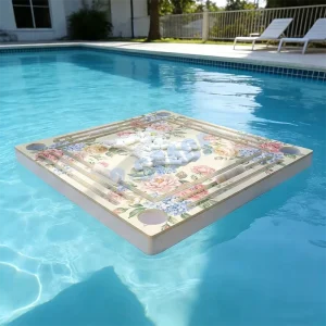 2 Inch Thickness Foam Game Floating Tray Swimming Pool EVA Game Table for Mahjong Rummikub