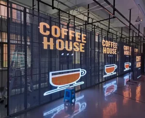 2.6-6.2 Transparent Screen Commercial Display for Luxury Watch Store Jewelry Display