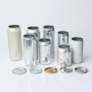 200Ml 500Ml Aluminum Cans Bottles with #200 #202 Lid for Beer Soda Beverage Juice Empty Logo Printed Custom