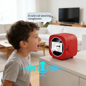 203 DPI Portable AI Photo Thermal Printer with Instant Pocket Printing