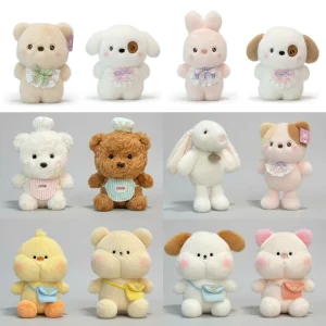 20cm Mix Color Claw Machine Doll Multiple Styles Super Soft PP Cotton Animal Plush Toys Unisex Children’s Gift Ornaments Hot