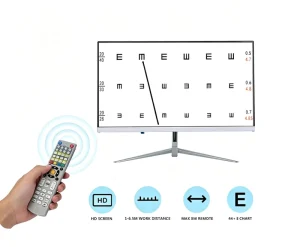 21.5 Inch HD LCD Ophthalmic Visual Acuity Chart Monitor Digital Vision Test Projector for Optometry Clinics