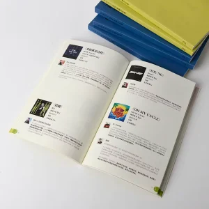 24 Hours Custom Offset Printing Design Service Catalogue Booklet Brochure Magazine Book With Perforation