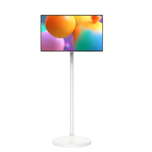 24 Inch Indoor Movable LCD Digital Signage Android Touch Screen Digital Kiosk Support Vertical and Portrait Display