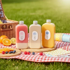 250ml PET Soda Can Drink Bottle Food Grade Transparent Plastic with Custom Logo for Water and Juice Packaging