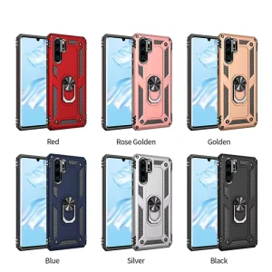 3 in 1 Holder PC Shockproof Cover for Huawei Honor X7 X9 Play 6T Pro X8i Nova 9SE Y7A Y9A Magnetic Ring Bracket Armor Phone Case