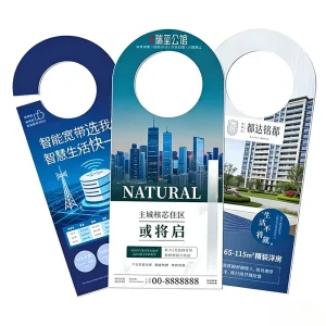 300gsm Waterproof Flyers Door Hangers