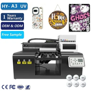 3040 A3 UV Inkjet Printer for Copper Solid Wood TPU Keychains and Promotional Gift Manufacturing