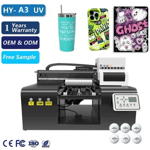 3040 A3 UV Printer Multi Layer Printing for Acrylic Metal Wood Mug and Household Ornament Processing