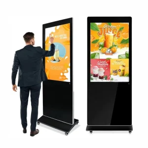 32 43 49 55 65 75 Inch Digital Android Hotel Directory for Retail for Restaurant Digital Poster Custom Logo