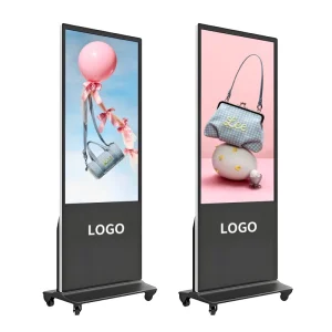 32 43 50 55Inch 4K Lcd Advertisement Business Screen Digital Kiosk Touch Screen Video Digital Signage Advertising Panel Boards
