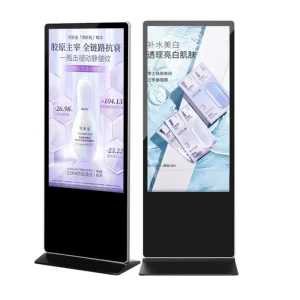 32 49 55 65 75 86 Inch LCD Digital Signage and Display Android IR or Capacitive Touch 4K 1080p Indoor AD Player for Advertising