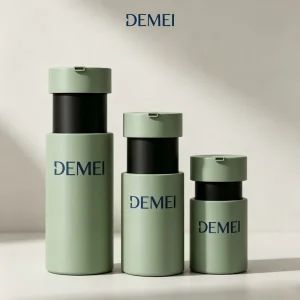 350ml 500ml 750ml Food Grade HDPE Matte Frost Plastic Lotion Pump Bottle Set Bathroom Cosmetic Packaging