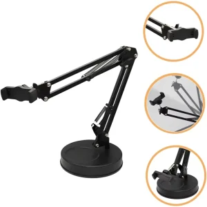 360 Degree Rotating Adjustable Portable Foldable Premium Aluminum Alloy 360 Degree Adjustable Mobile Stand MobileHolder