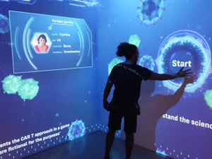 360 Immersive Mapping Wall Projection System Virtual VR Interactive Projection Solution for Museum and Aquarium Exhibitions