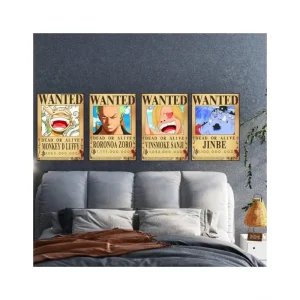 3D Anime Lenticular Flip Motion Poster Full Color PET Printing Customizable Decor
