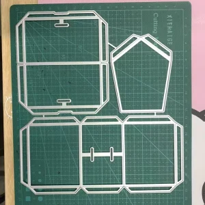 3D Box Metal Die Cut Embossing Template Tool for DIY Scrapbooking Cardmaking and Photo Album Craft Decoration