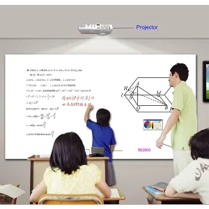 3D Home Projector Device Mini Interactive Smart Whiteboard with Touch Pen Enhances Engagement for Indoor Use