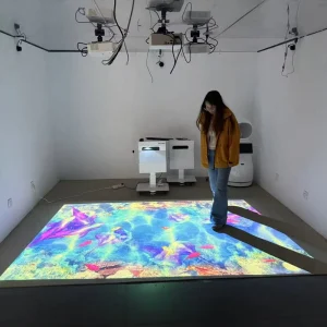 3D Immersive Interactive Floor Projection Interact Sensory Wall Projector Games Exhibition Restaurant Playground Advertising