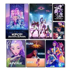 3D Lenticular Anime Poster Bulk 3D Flips Motion Effect Poster Low MOQ Custom 3D Anime Wall Decor Room Poster