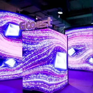 3D Mapping LED Advertising Immersive Projection Art Display Equipment Accept Customization with High Quality