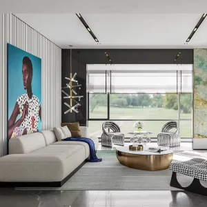 3D Max Rendering Interior Design Service for Modern Home Customization One Stop Solution for Villa Architecture