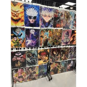 3D PET Lenticular Anime Poster Anime Pictures 30*40 cm 3D Anime Posters for Home Decors