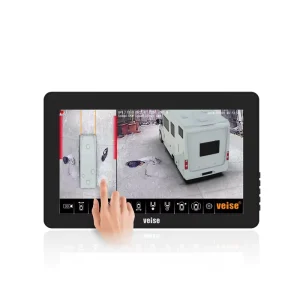 3D Panorama Bird View System with Audible Visual Alarm 360 Surround View Camera Car System 4CH AI Pedestrian Vehicle Detection