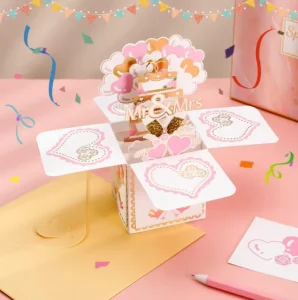 3D Pop up Creative Greeting Cards Personalized Greeting Cards Exclusively for Birthday Gifts Support Customization