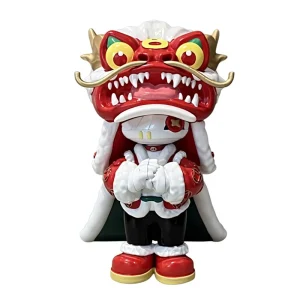 3D Printed Waterproof Coated Dragon Pattern Trendy Toy Figures Customized Painted Cartoon Dolls & Mascots IP Model Ornaments