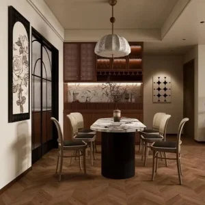 3D Rendering Whole Home House Plans for Apartment Villa