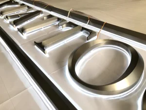 3D Storefront Signboard Store Company Brand Logo Custom Channel Letter Signage Backlit Signs ForBusiness Led Sign Board Outdoor