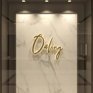 3d Storefront Signboard Store Company Brand Logo Custom Channel Letter Signage Backlit Signs for Business Led Sign Board Outdoor
